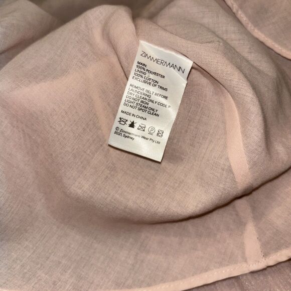 NEW! ZIMMERMANN Pleated Dress ZM 2 / US 8 - Picture 15 of 15